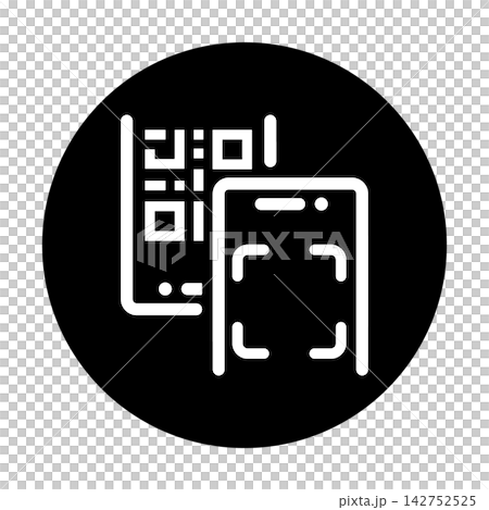 Scan the QR code displayed on your smartphone (icon) Scan the QR code displayed on your smartphone (icon) 142752525