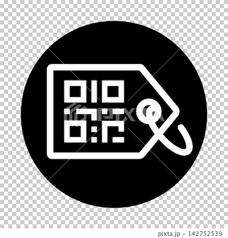 Tags and QR codes, icons Tags and QR codes, icons 142752539