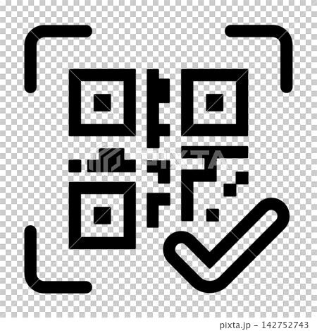 QR code scanning complete (icon) QR code scanning complete (icon) 142752743