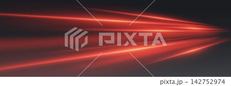 Abstract glowing red lines representing fast data transfer and technology concepts Abstract glowing red lines representing fast data transfer and technology concepts 142752974