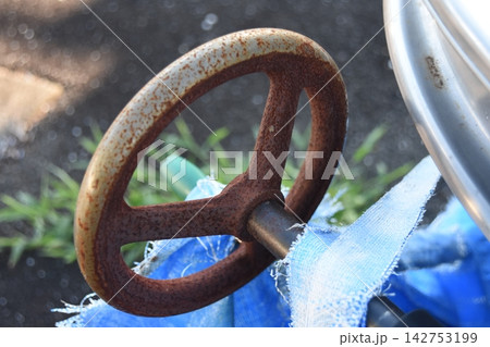 ハンドルの錆 142753199