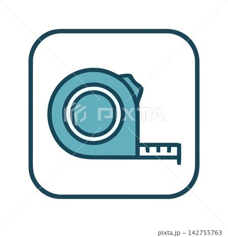 Minimalist vector illustration of a flat line or signal strength indicator, perfect for user interface design. 142755763