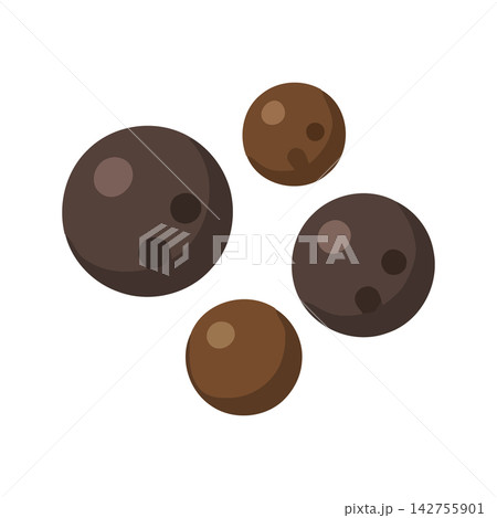 Set of adorable cartoon drawing cocoa treats and dessert candies, perfect for baking designs. Set of adorable cartoon drawing cocoa treats and dessert candies, perfect for baking designs. 142755901