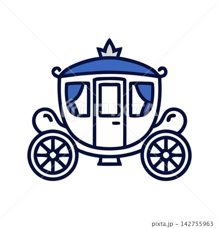 Elegant line art illustration of a stylish retro vehicle silhouette. Perfect graphic design element for travel or automotive themes. Elegant line art illustration of a stylish retro vehicle silhouette. Perfect graphic design element for travel or automotive themes. 142755963