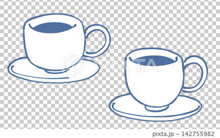 ブラックコーヒーのイラスト ブラックコーヒーのイラスト 142755982