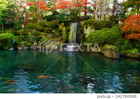 下呂温泉 紅葉 岐阜県 下呂温泉 紅葉 岐阜県 142760898