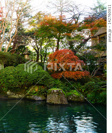 下呂温泉 紅葉 岐阜県 下呂温泉 紅葉 岐阜県 142760911