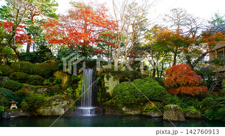 下呂温泉 紅葉 岐阜県 下呂温泉 紅葉 岐阜県 142760913