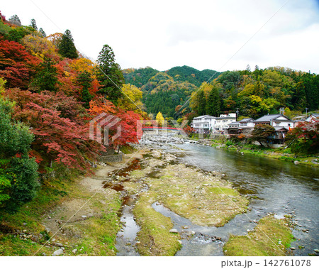 香嵐渓 紅葉 香嵐渓 紅葉 142761078