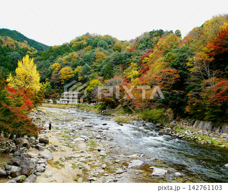 香嵐渓 紅葉 香嵐渓 紅葉 142761103