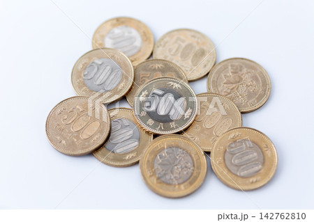 500円玉 白バック 500円玉 白バック 142762810