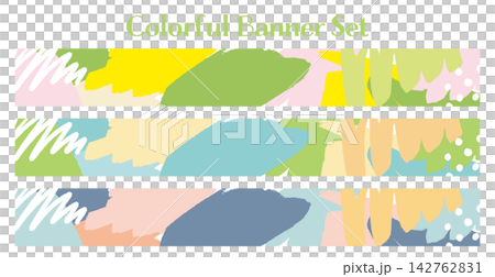 Banner Set_Abstract_Horizontal 142762831