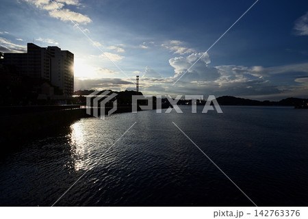 夏の横須賀軍港風景~夕暮れ~ 夏の横須賀軍港風景~夕暮れ~ 142763376