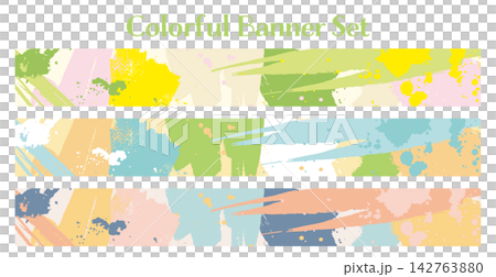 Banner Set_Abstract_Horizontal Banner Set_Abstract_Horizontal 142763880