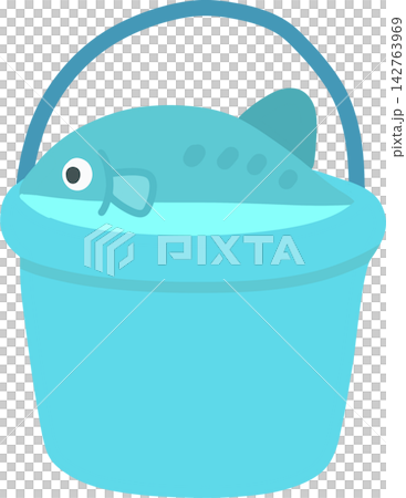 Bucket with Fish Bucket with Fish 142763969
