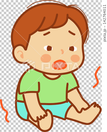 Baby with Dirty Diaper Baby with Dirty Diaper 142764011