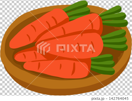 Carrots in Basket Carrots in Basket 142764045