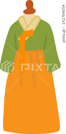 Hanbok Dress on Mannequin Hanbok Dress on Mannequin 142764054