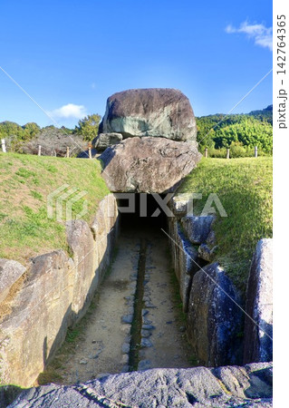 石舞台古墳・世界遺産（奈良県・明日香村） 142764365
