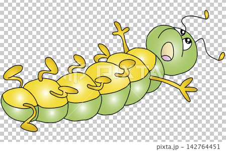 Fun insect illustrations ☆ Caterpillar Fun insect illustrations ☆ Caterpillar 142764451