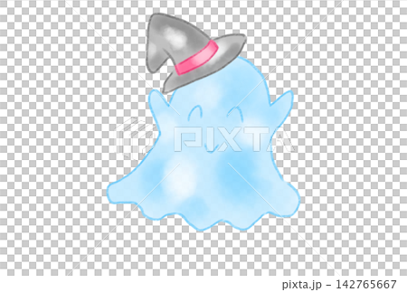 Colorful Halloween ghosts Colorful Halloween ghosts 142765667