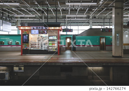 April 30 2026 A Sendai Station Shinkansen train platform April 30 2026 A Sendai Station Shinkansen train platform 142766274