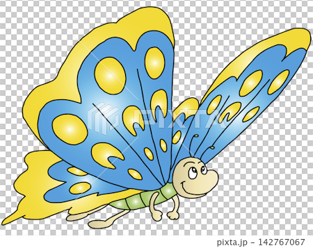 A fun illustration of an insect ☆ Butterfly A fun illustration of an insect ☆ Butterfly 142767067