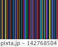 洗練された現代的なカラーストライプ背景 142768504