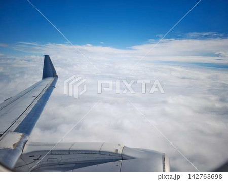 飛行機の翼 飛行機の翼 142768698