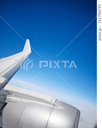 飛行機の翼 飛行機の翼 142768743