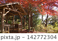 紅葉と東屋 142772304