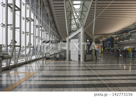 May 1 2026 Sendai Airport check-in counters departure hall May 1 2026 Sendai Airport check-in counters departure hall 142773156