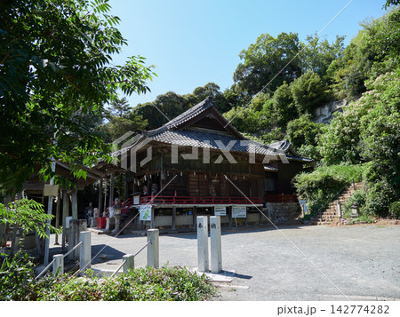 夏の観光名所浜名湖舘山寺の風景 夏の観光名所浜名湖舘山寺の風景 142774282