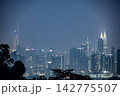 クアラルンプールの街を望む高台からの夜景 142775507