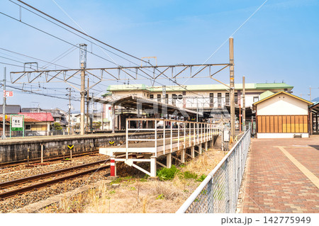 総社駅 春の風景2 岡山県総社市 総社駅 春の風景2 岡山県総社市 142775949