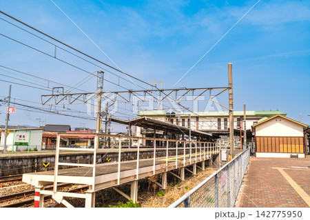 総社駅 春の風景1 岡山県総社市 総社駅 春の風景1 岡山県総社市 142775950