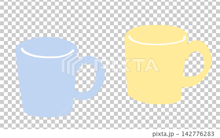 マグカップのイラスト マグカップのイラスト 142776283