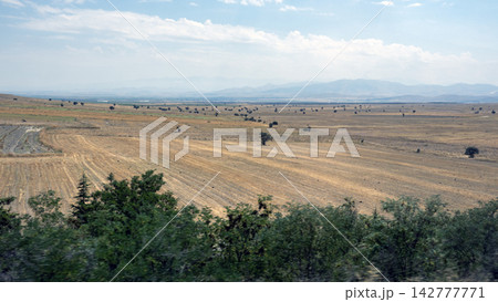 Landscape of dry hills and plains in the Arguvan district of Malatya Province. Landscape of dry hills and plains in the Arguvan district of Malatya Province. 142777771