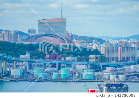 福岡の都市景観（博多） 142780008