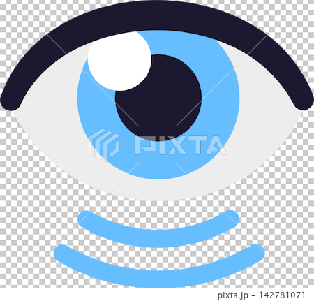 Eye and vision icon 142781071