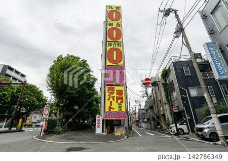 礼金0、敷金0、仲介料0の派手な看板(ハウスポート) 東京都中野区野方4丁目 礼金0、敷金0、仲介料0の派手な看板(ハウスポート) 東京都中野区野方4丁目 142786349