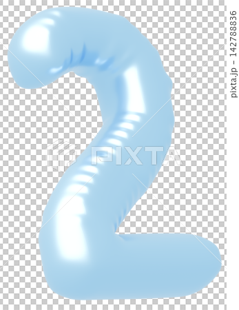 3D image_balloon_2_light blue 3D image_balloon_2_light blue 142788836