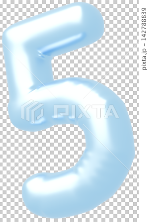 3D image_balloon_5_淺藍色 3D image_balloon_5_淺藍色 142788839
