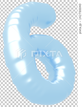 3D image_balloon_6_淺藍色 142788840