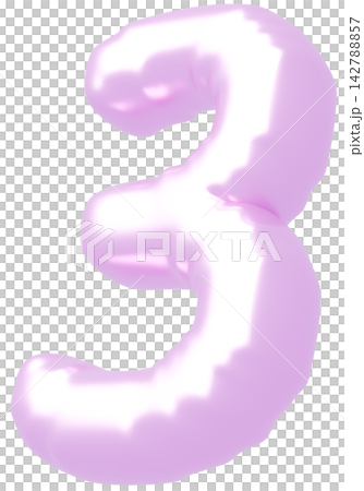 3D image_balloon_3_purple 3D image_balloon_3_purple 142788857