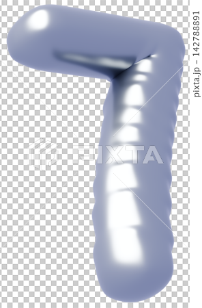3D画像_風船_7_シルバー 142788891