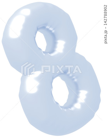 3D画像_風船_8_シルバー 142788902