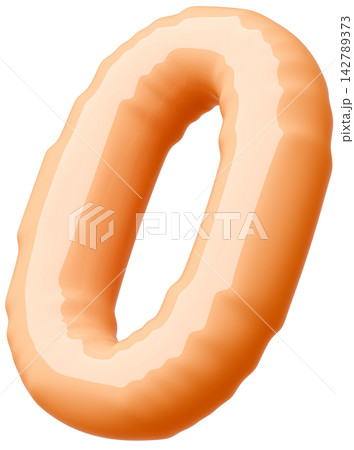 3D画像_風船_0_オレンジ 142789373