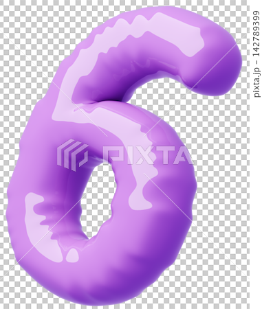 3D image_balloon_6_purple 142789399