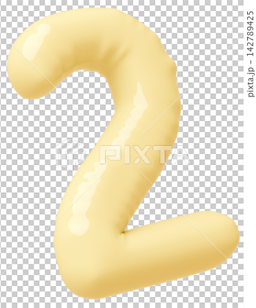 3D image_balloon_2_yellow 3D image_balloon_2_yellow 142789425